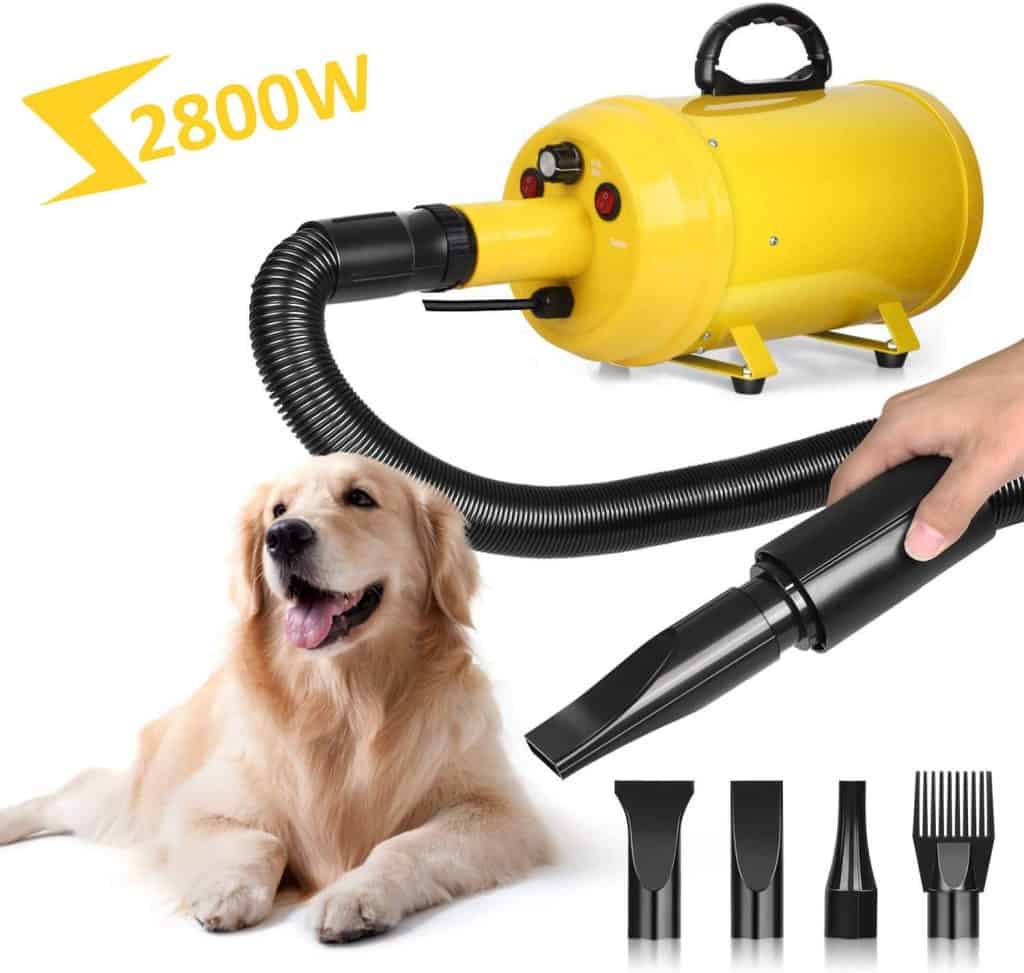 Amzdeal Dog Dryer Pet Hair Dryer 