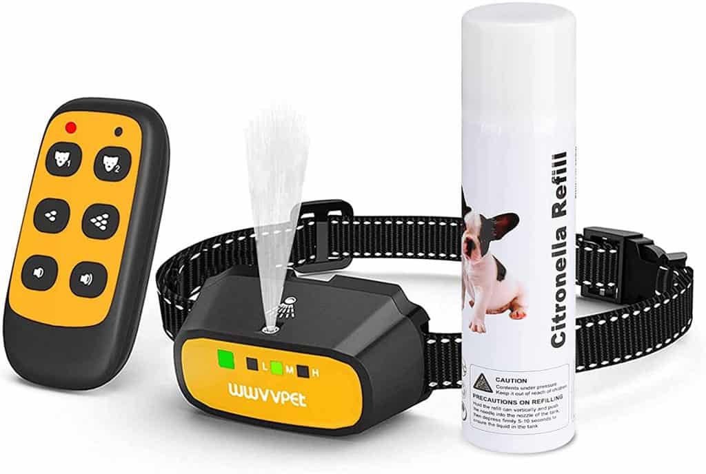 WWVVPET Citronella Spray Remote Collar